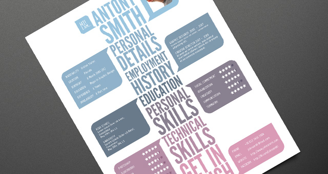 creative resume template vol 1 resumes templates pixeden modern creative resume template