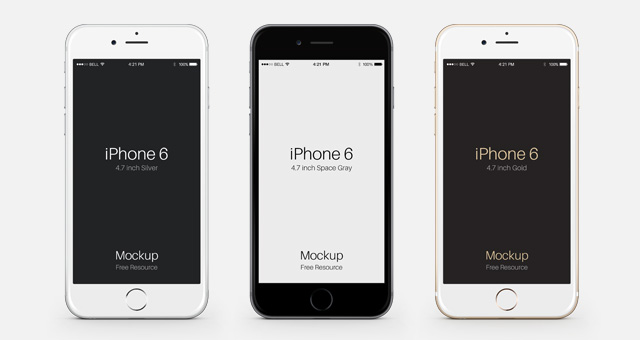 Download Iphone 6 Psd Vector Mockup Psd Mock Up Templates Pixeden