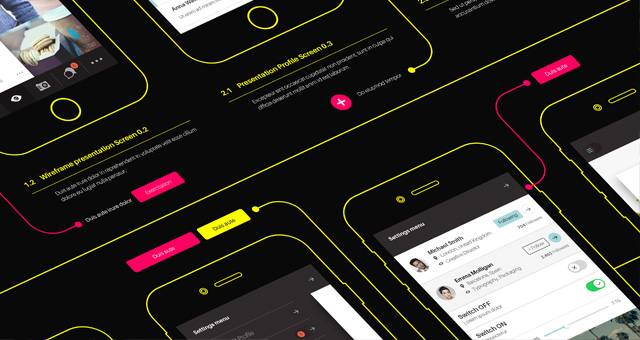 Download Psd Wireframe App Mockup Vol2 Psd Mock Up Templates Pixeden