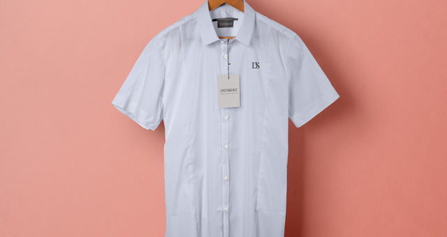 Download Psd Short Sleeve Dress Shirt Psd Mock Up Templates Pixeden