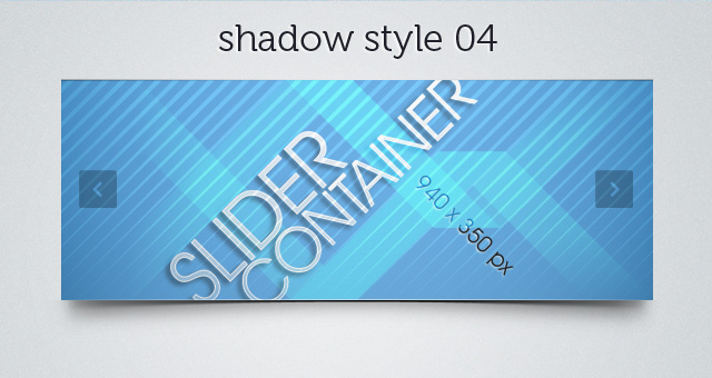 Web Slider Shadow 04