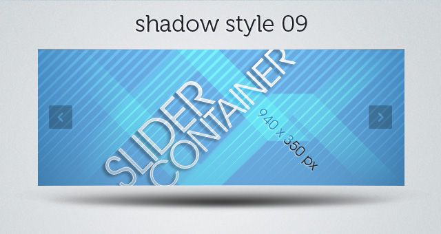Web Slider Shadow 09