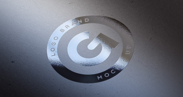Download Silver Foil Logo Mock Up Template Psd Mock Up Templates Pixeden PSD Mockup Templates