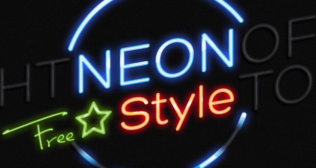Download Psd Neon Text Effect Photoshop Photoshop Text Effects Pixeden