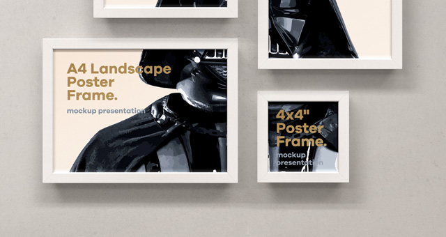 psd poster frame mockup vol10 psd mock up templates fonts in resumes
