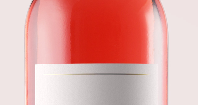 Download Pink Wine Psd Bottle Mockup Psd Mock Up Templates Pixeden