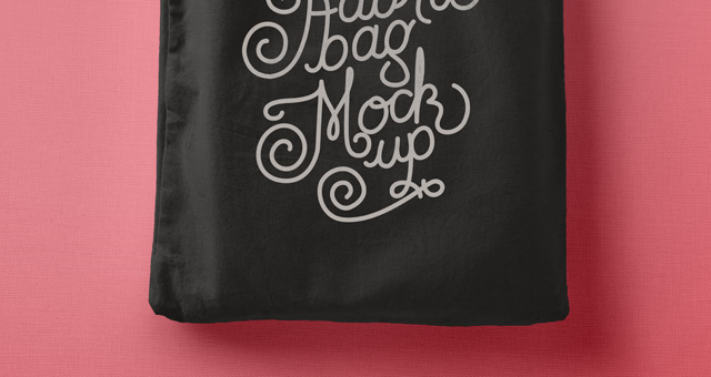 Drawstring Psd Bag Mockup | Psd Mock Up Templates | Pixeden