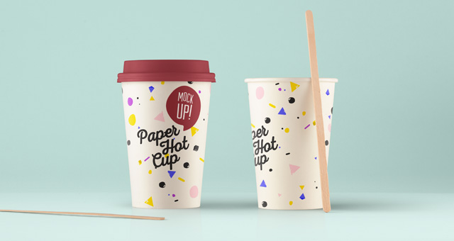Download Psd Paper Hot Cup Template Vol5 Psd Mock Up Templates Pixeden PSD Mockup Templates