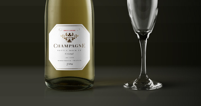 Download Psd Champagne Bottle Mockup Vol2 | Psd Mock Up Templates ...