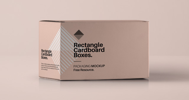 Rectangular Psd Box Mockup | Psd Mock Up Templates | Pixeden