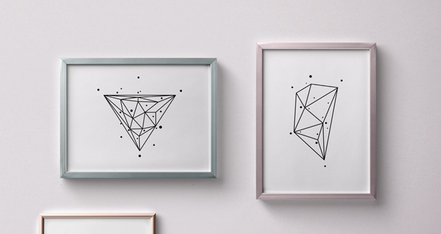 Download Psd Metal Frame Mockup | Psd Mock Up Templates | Pixeden