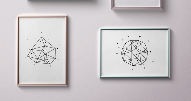 Download Psd Metal Frame Mockup | Psd Mock Up Templates | Pixeden