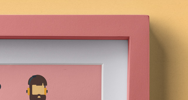 Download Psd Wood Frame Mockup | Psd Mock Up Templates | Pixeden