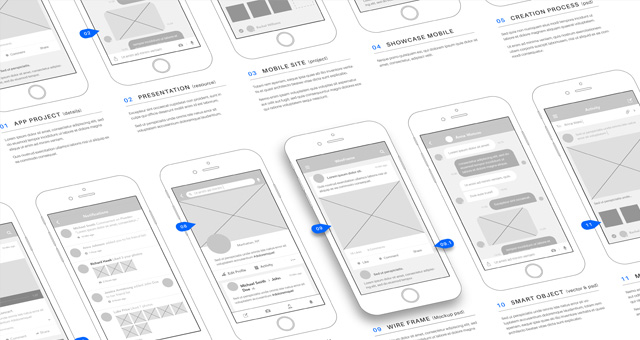 App Wireframe Mockup Free Free Download Mockup