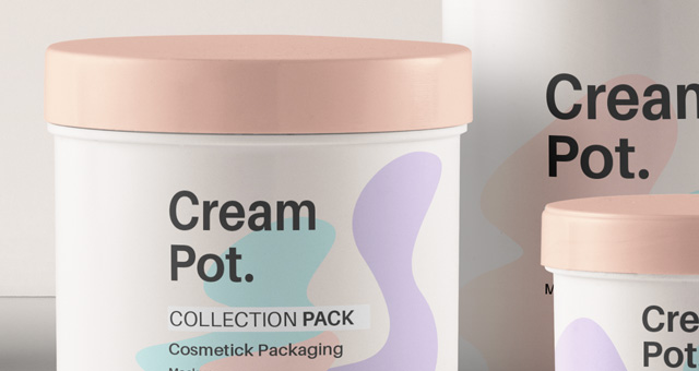 Download Psd Cream Pot Cosmetic Mockup Pack Psd Mock Up Templates Pixeden