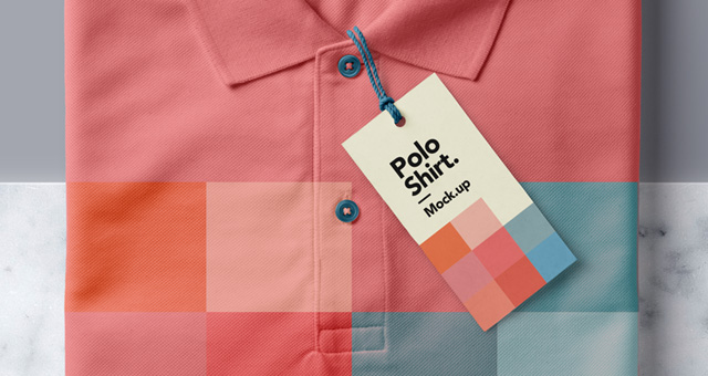 Download Folded Psd Polo Shirt Mockup | Psd Mock Up Templates | Pixeden