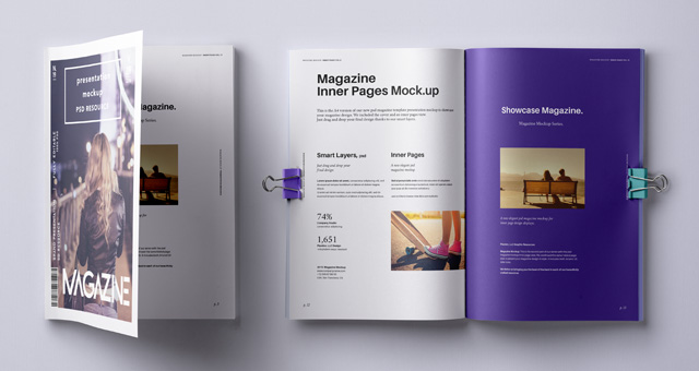 Download Psd Magazine Mockup Vol10 Psd Mock Up Templates Pixeden PSD Mockup Templates