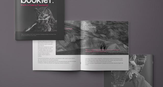 Download Square Psd Brochure Mockup | Psd Mock Up Templates | Pixeden