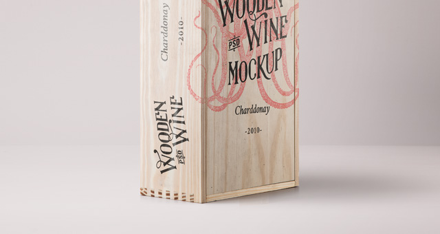 Download Psd Wine Wood Box Mockup Vol4 | Psd Mock Up Templates ...