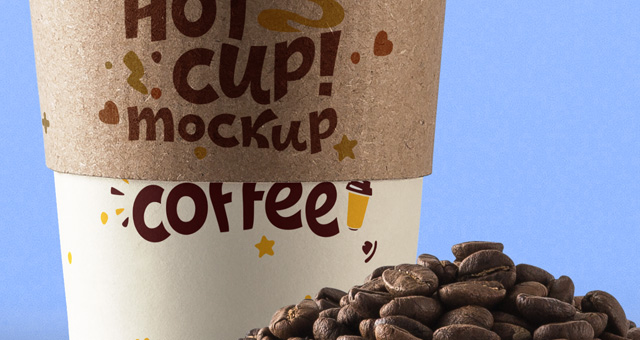 Download Psd Paper Hot Cup Template Vol8 | Psd Mock Up Templates ...