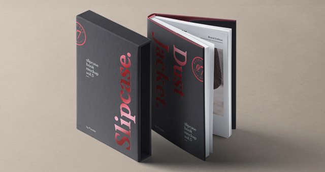 Download Psd Slipcase Book Mockup Vol5 | Psd Mock Up Templates ...