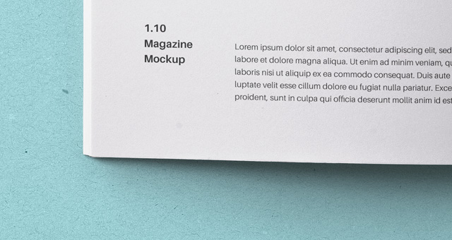 A4 Psd Magazine Booklet Mockup Vol3