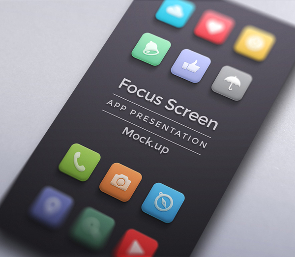 Focus App Screen Mock-Up