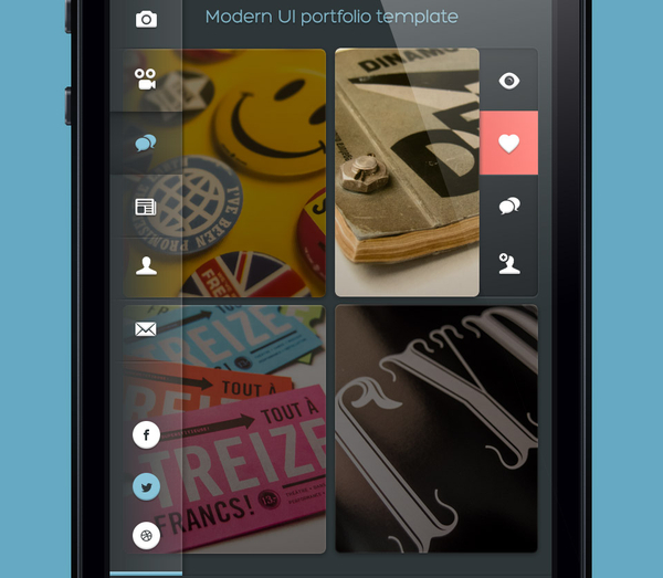 Longlive iPhone App UI Kit Psd