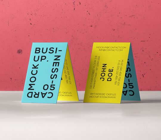 Psd Business Card Branding Mockup 5
