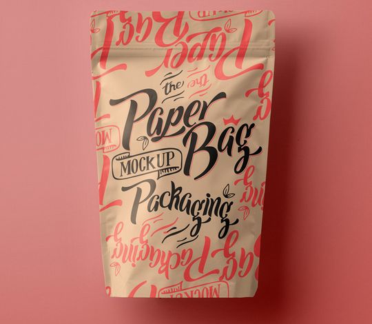 Psd Paper Pouch Packaging Vol3